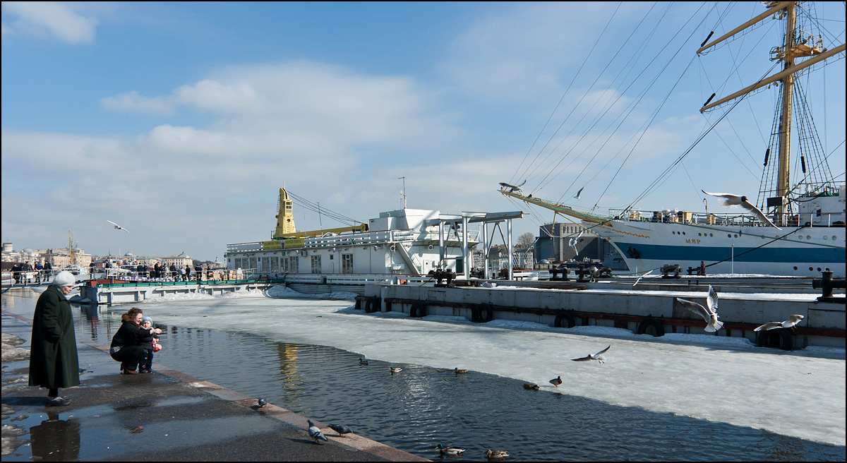 photo "Spring!" tags: city, St. Petersburg, spring, Нева