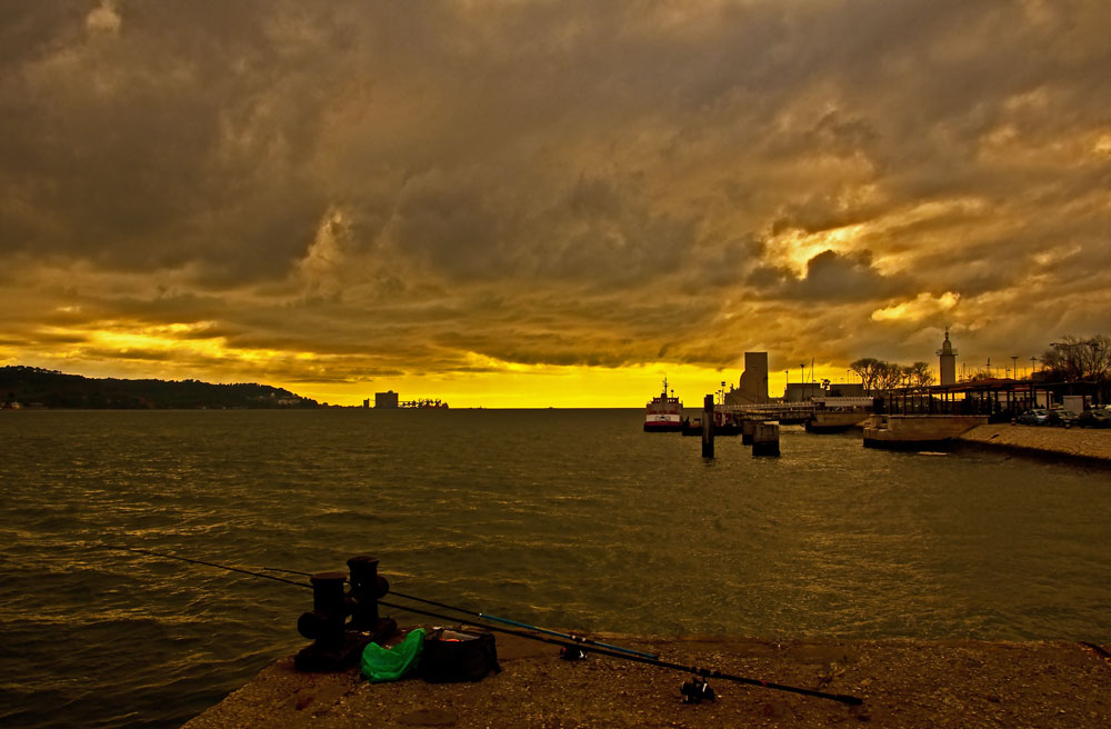 photo "Tempest" tags: nature, panoramic, landscape, Lisbon, portugal