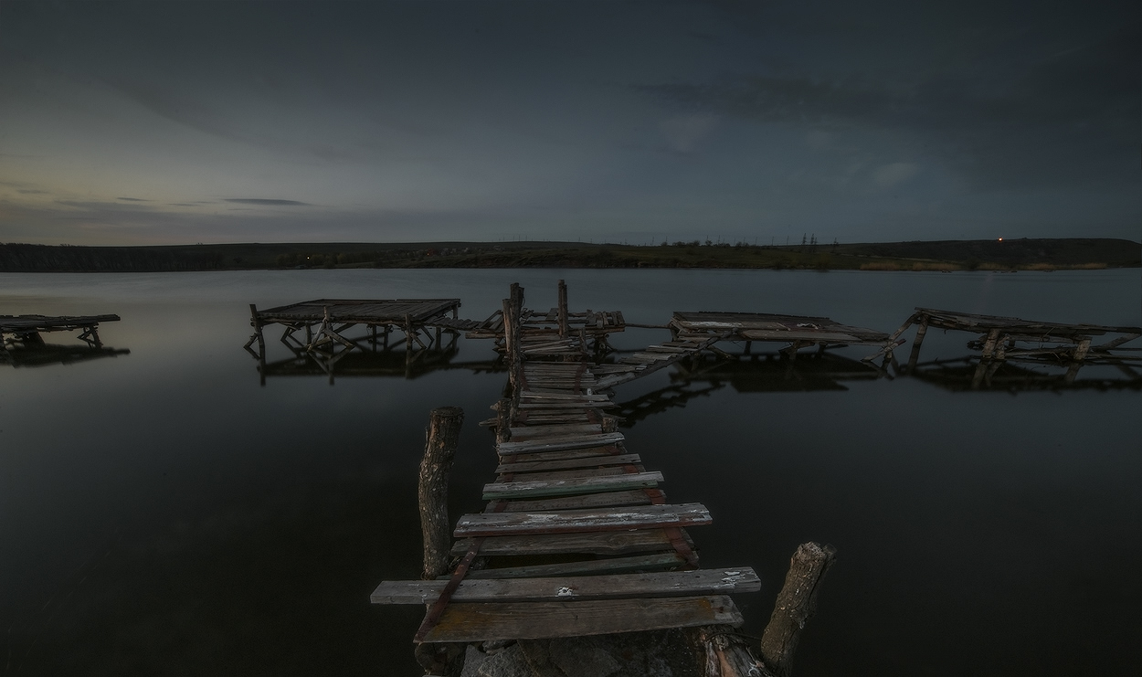 фото "Рыбное место" метки: пейзаж, весна, вода, закат, ночь