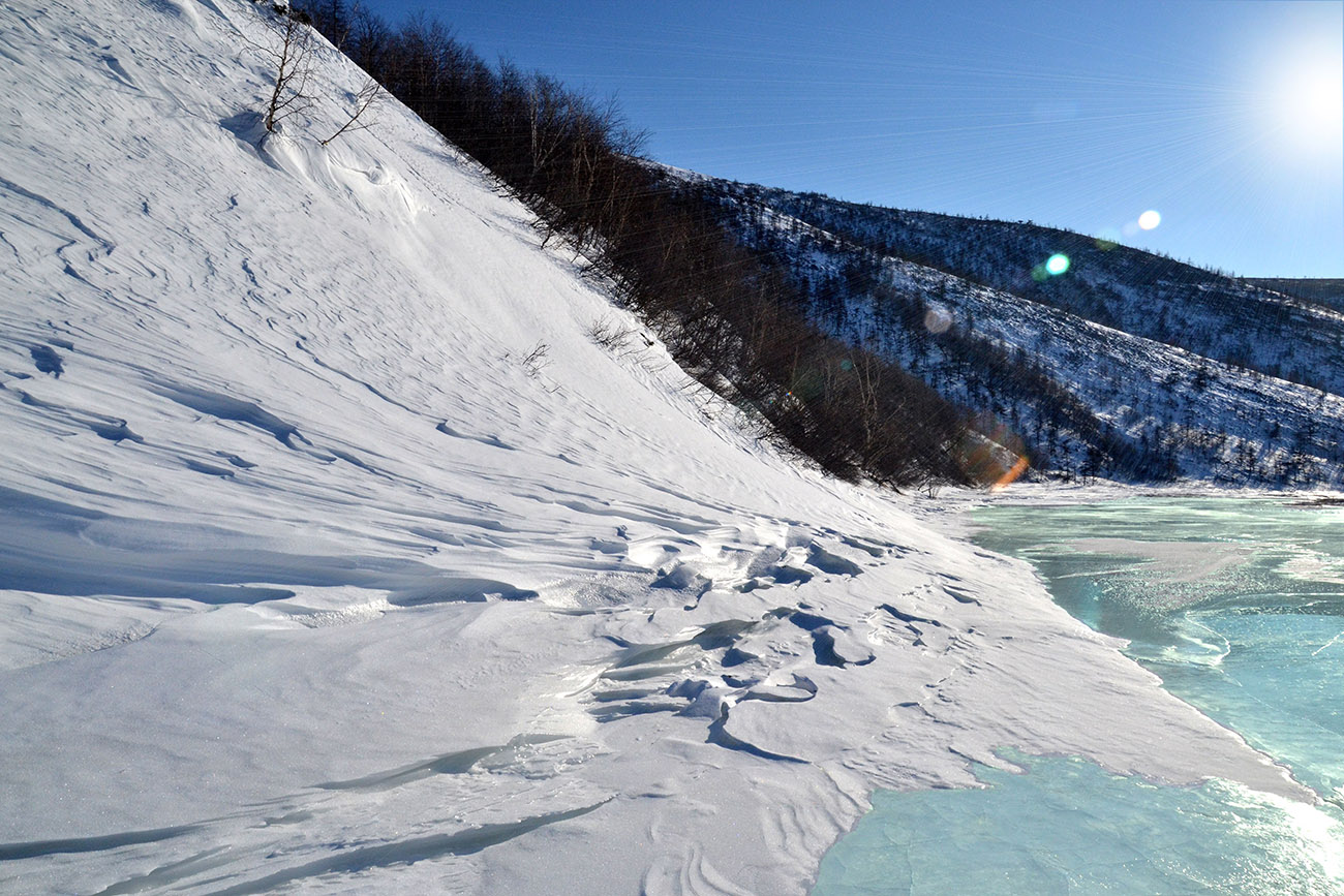 photo "***" tags: landscape, river, snow, winter, лед