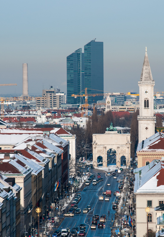 photo "Victory Gate" tags: landscape, architecture, travel, Мюнхен, германия, триумфальная арка