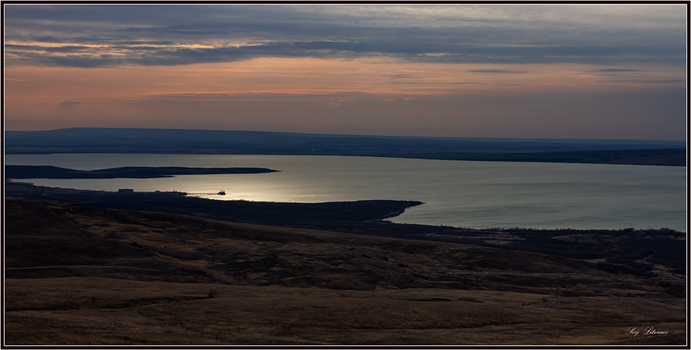 photo "***" tags: landscape, mountains, spring, sunset, water