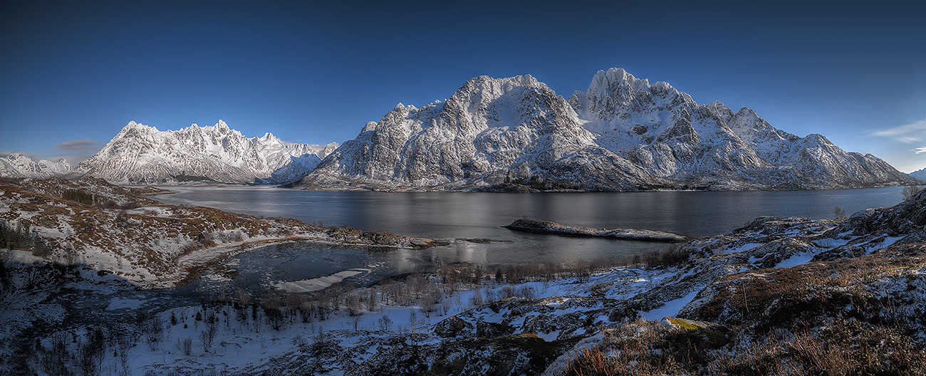 photo "Winterland" tags: landscape, Europe, ice., mountains, snow, water, winter