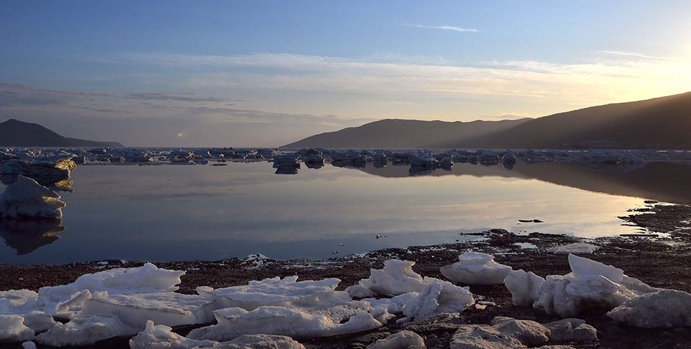 photo "***" tags: landscape, bay, sea, sunset, water, лед