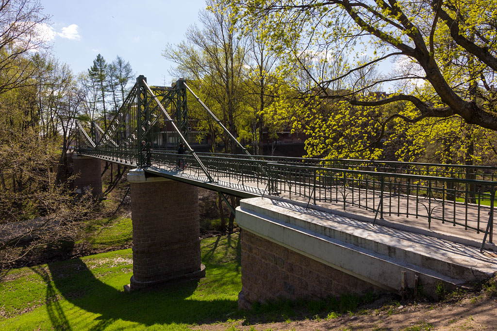 photo "Kronstadt" tags: architecture, city, bridge, spring, Кронштадт, зелень
