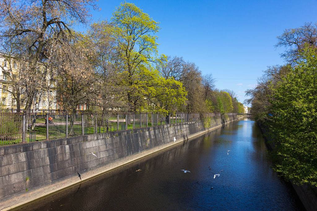 photo "Kronstadt" tags: city, spring, water, Кронштадт, канал