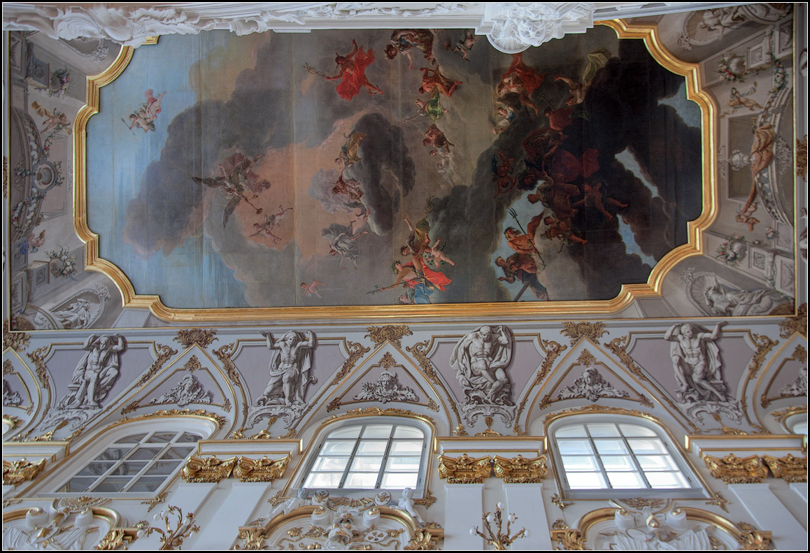 photo "plafond of the Winter palace. St. Petersburg" tags: architecture, interior, 