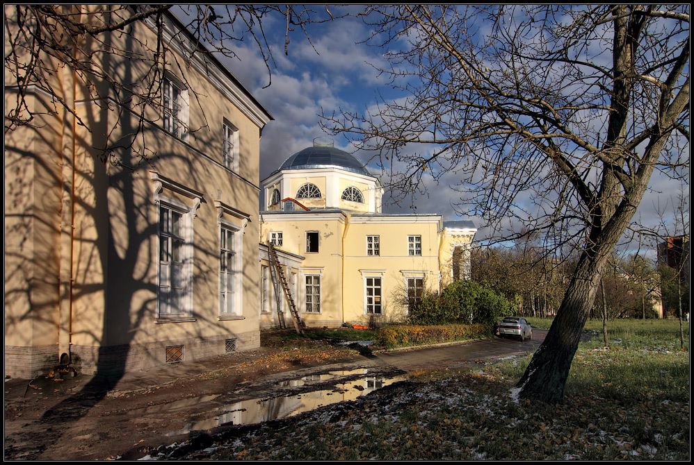 фото "Ранняя осень" метки: архитектура, осень, усадьба, холодно