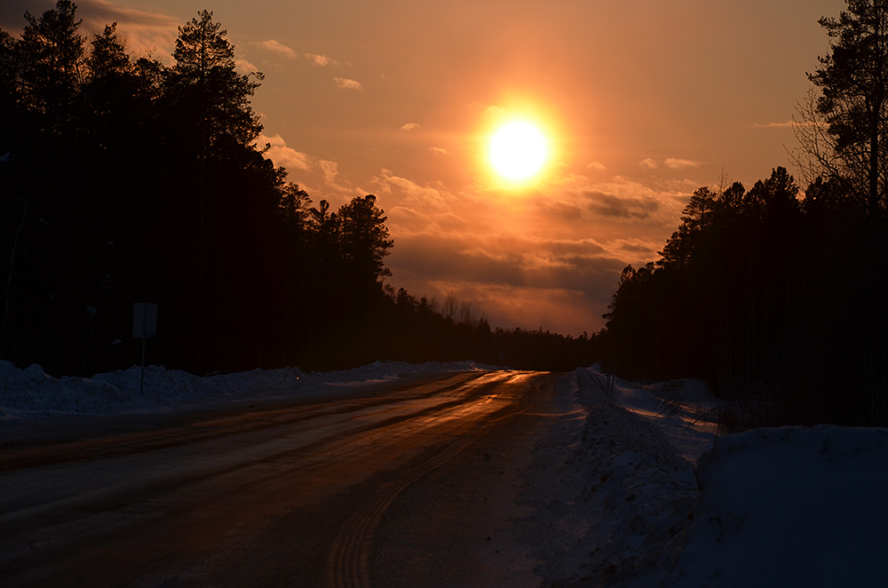 photo "***" tags: travel, nature, landscape, sunset, winter