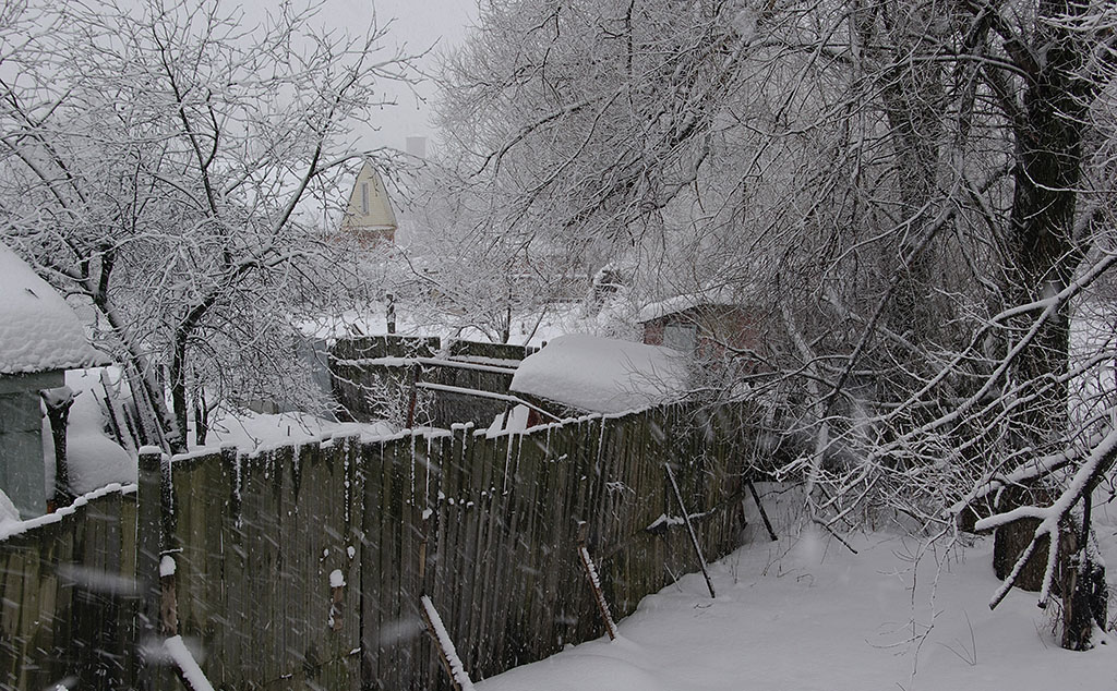 фото "Снегопад в Москве." метки: город, пейзаж, 