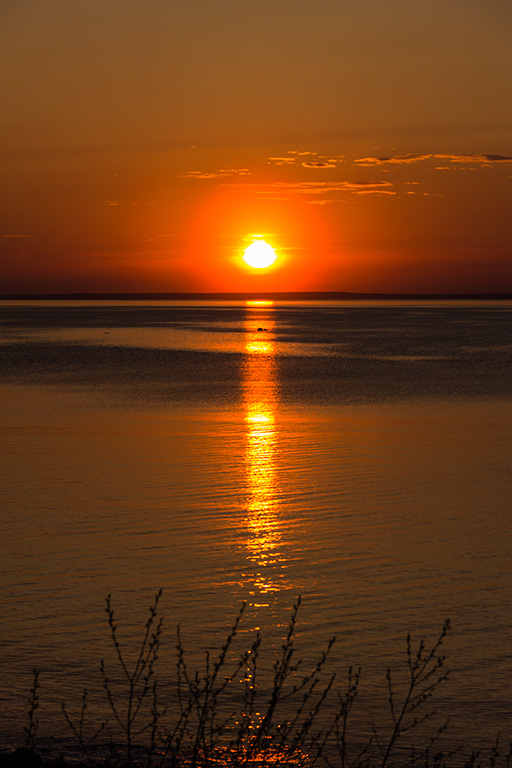 photo "Meditation" tags: landscape, evening, sea, sunset, water, Кронштадт