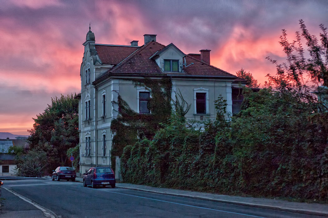 photo "***" tags: travel, landscape, Villach, sunrise, Австрия