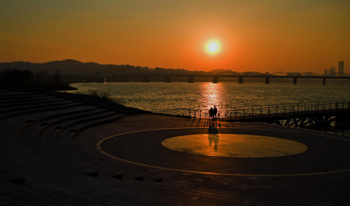 photo "***" tags: landscape, Asia, spring, sunset, water