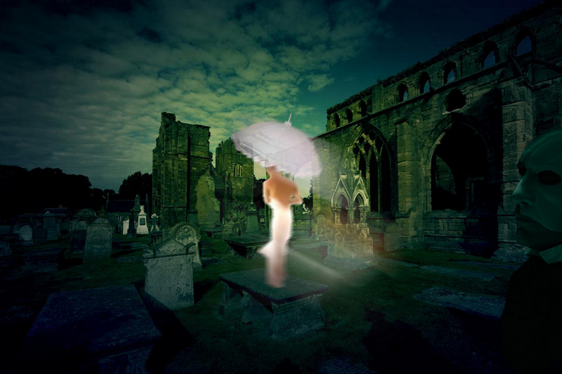 photo "The phantom..." tags: digital art, montage, 