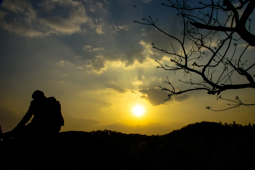 photo "lover" tags: portrait, landscape, travel, Asia, spring, sunset