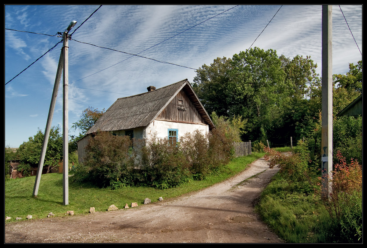 фото "Дом на перекрестке дорог" метки: архитектура, пейзаж, 