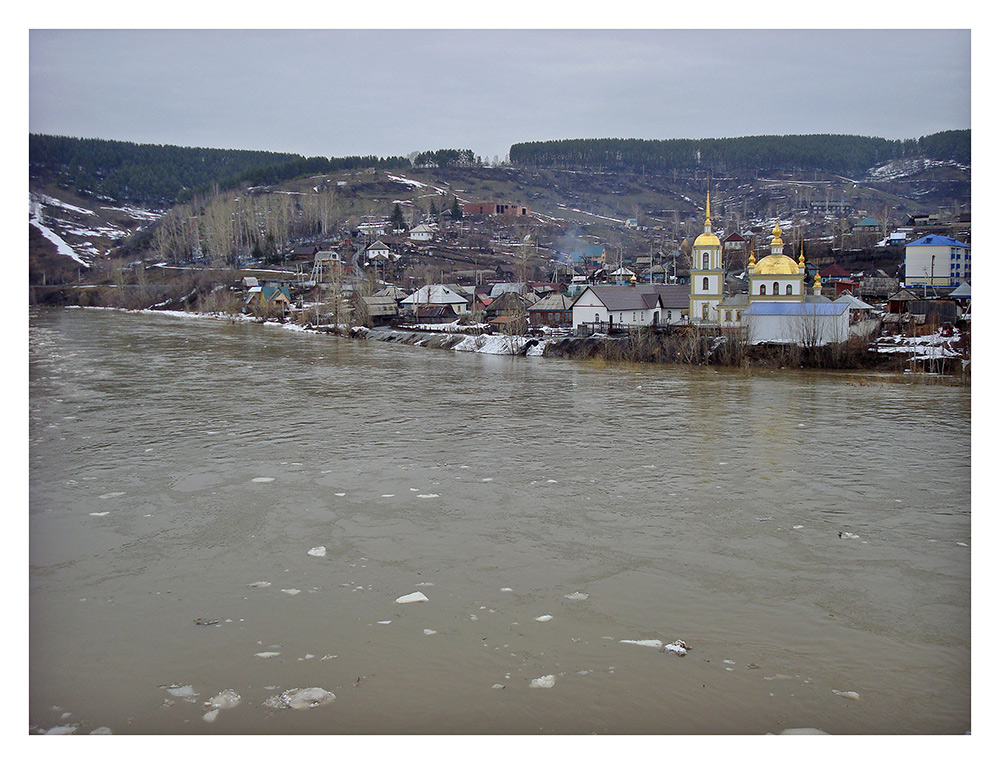 фото "...." метки: пейзаж, природа, Азия, вода, горы, лес, река, собор, церковь