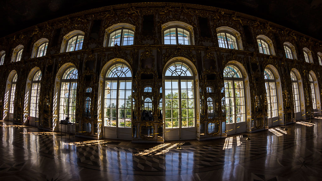 photo "Great Hall in the Catherine Palace" tags: panoramic, interior, 