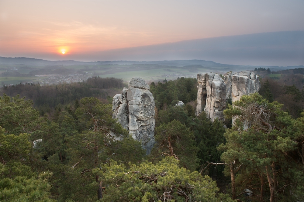 фото "Dragon's tooth" метки: пейзаж, рассвет, скалы