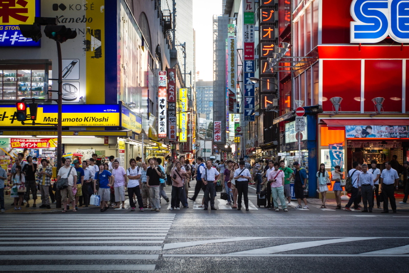 photo "Waiting for the Light" tags: street, travel, Asia, japan, street