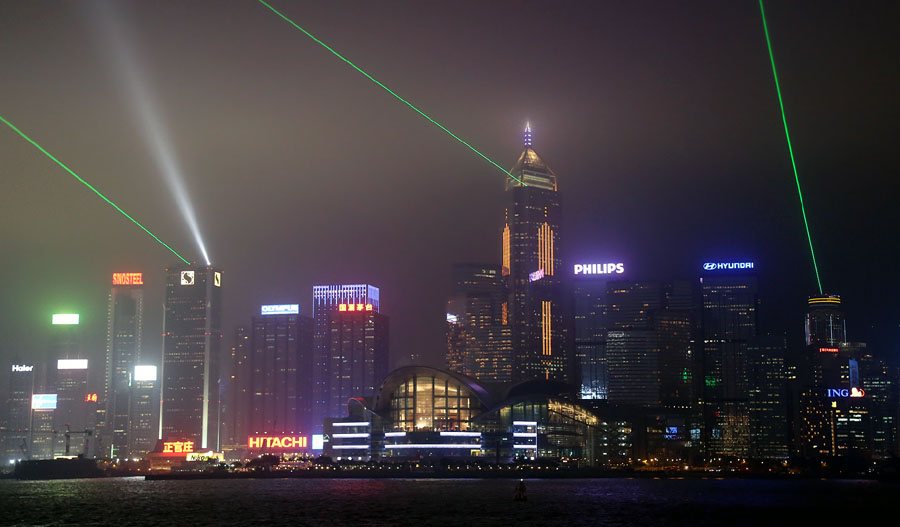 фото "Огни Гонконга 3" метки: город, путешествия, Гонконг
