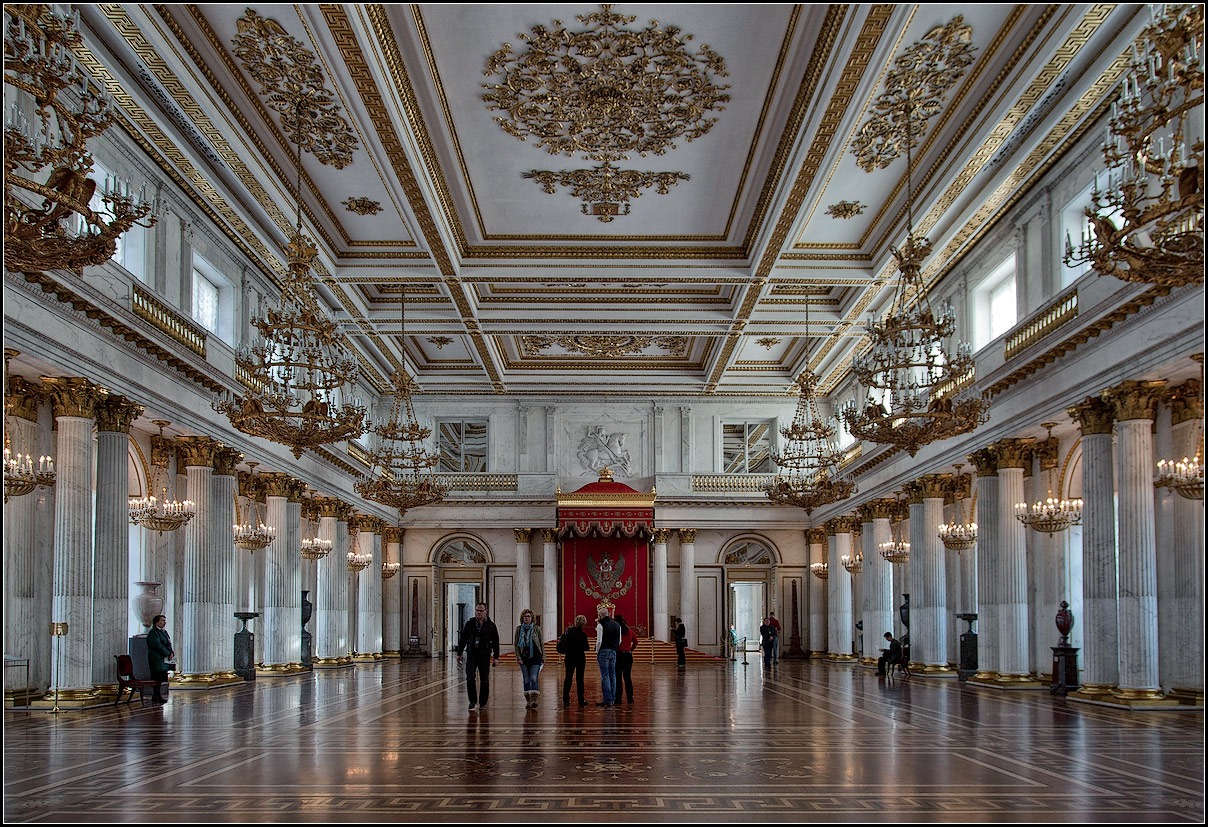 photo "The Hermitage. The Throne Room" tags: architecture, interior, 