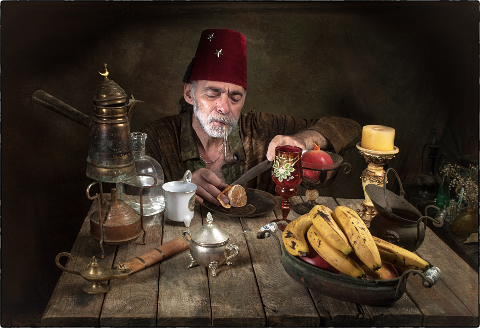 photo "With bananas" tags: still life, old-time, With bananas