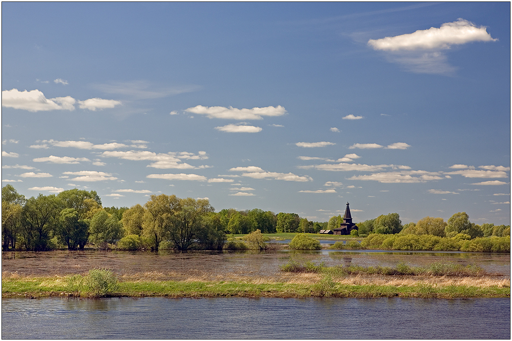 фото "Разлив Волхова" метки: пейзаж, весна, вода