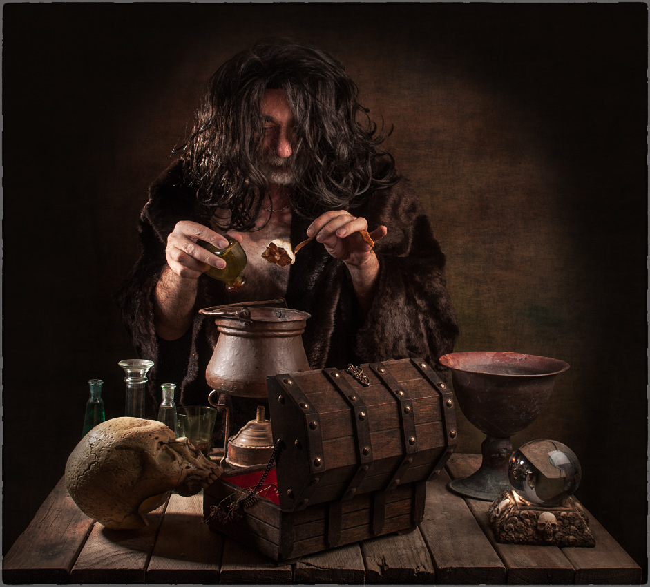 photo "warlock" tags: still life, portrait, old-time, warlock колдун