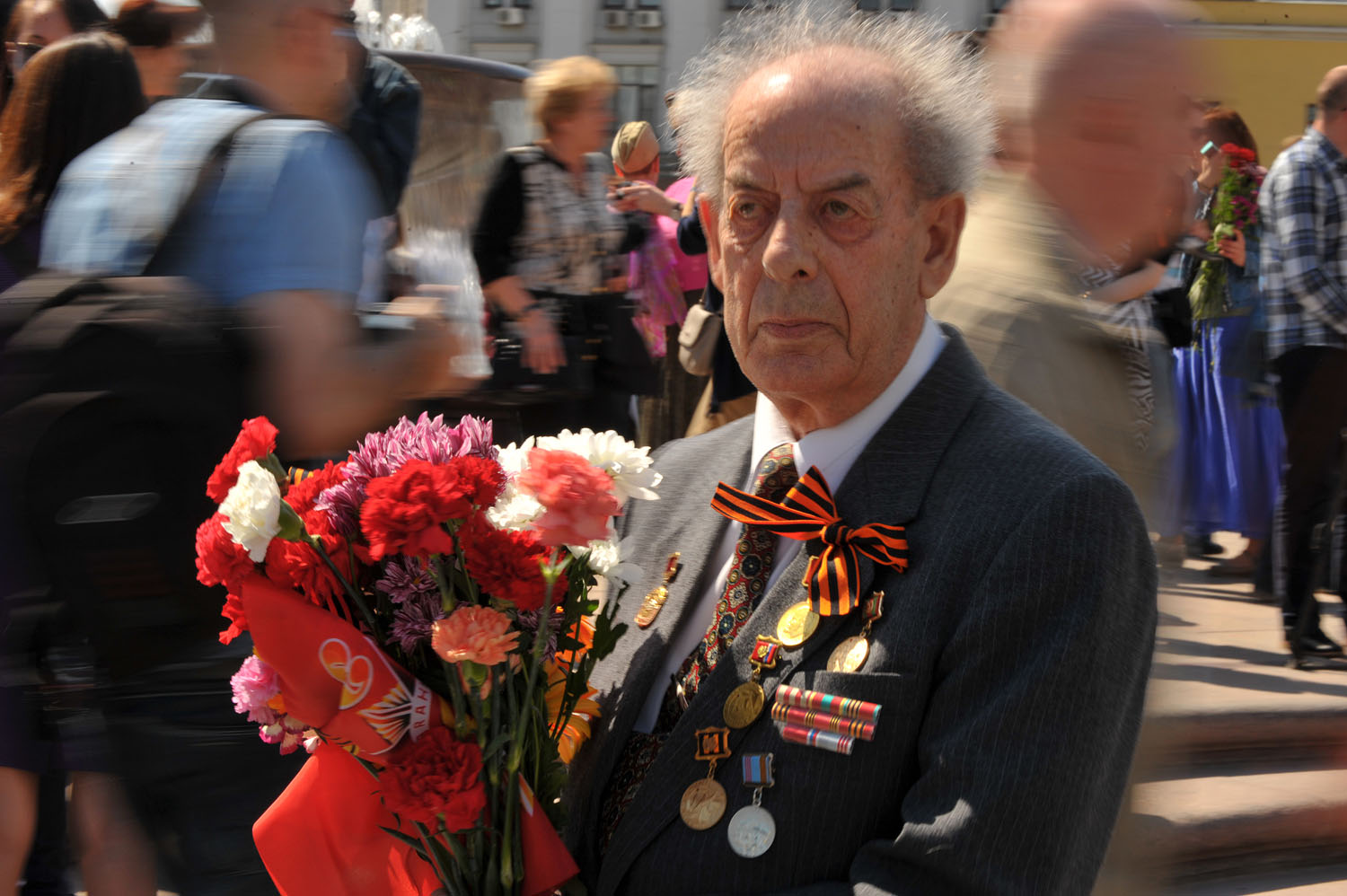 photo "All - passes by ... Victory Day - forever!" tags: reporting, 9 мая, День Победы, ветераны, война, память