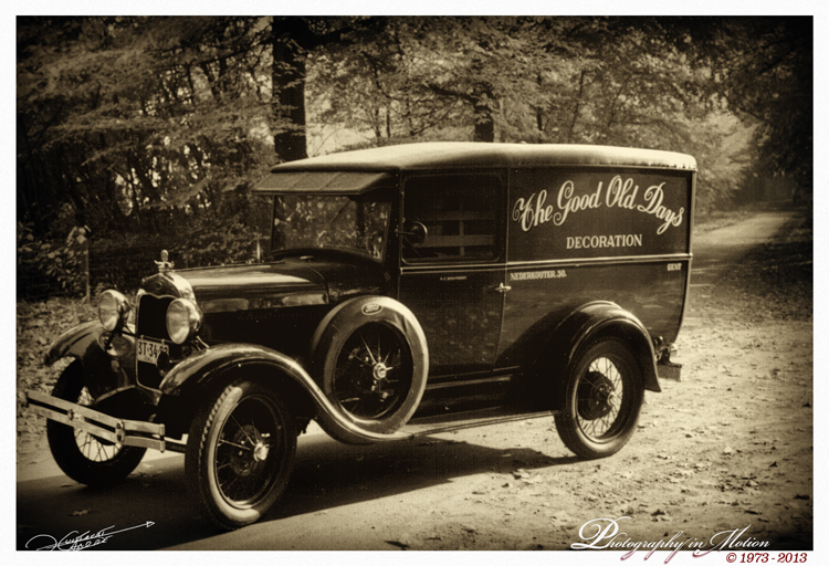 photo "1930 Ford Model A Panel Delivery" tags: technics, street, 1929, Ford Model A, Vintage cars