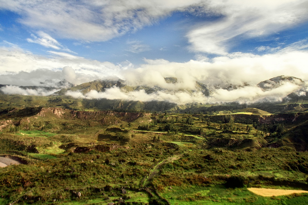 фото "тропа инков" метки: пейзаж, природа, путешествия, Южная Америка, горы, облака, река