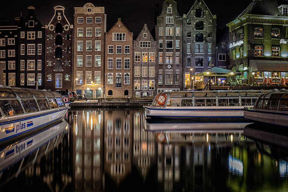 photo "Dam by night" tags: city, landscape, 