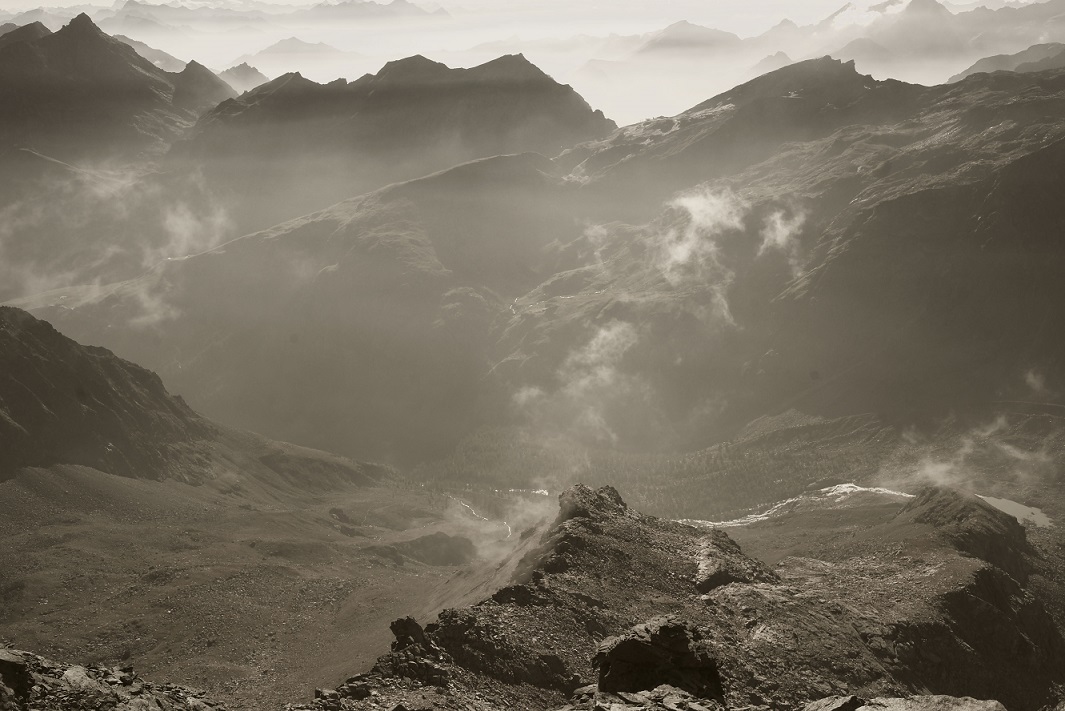 photo "from "Hochlicht" (Monte Rosa, Alps)" tags: landscape, 