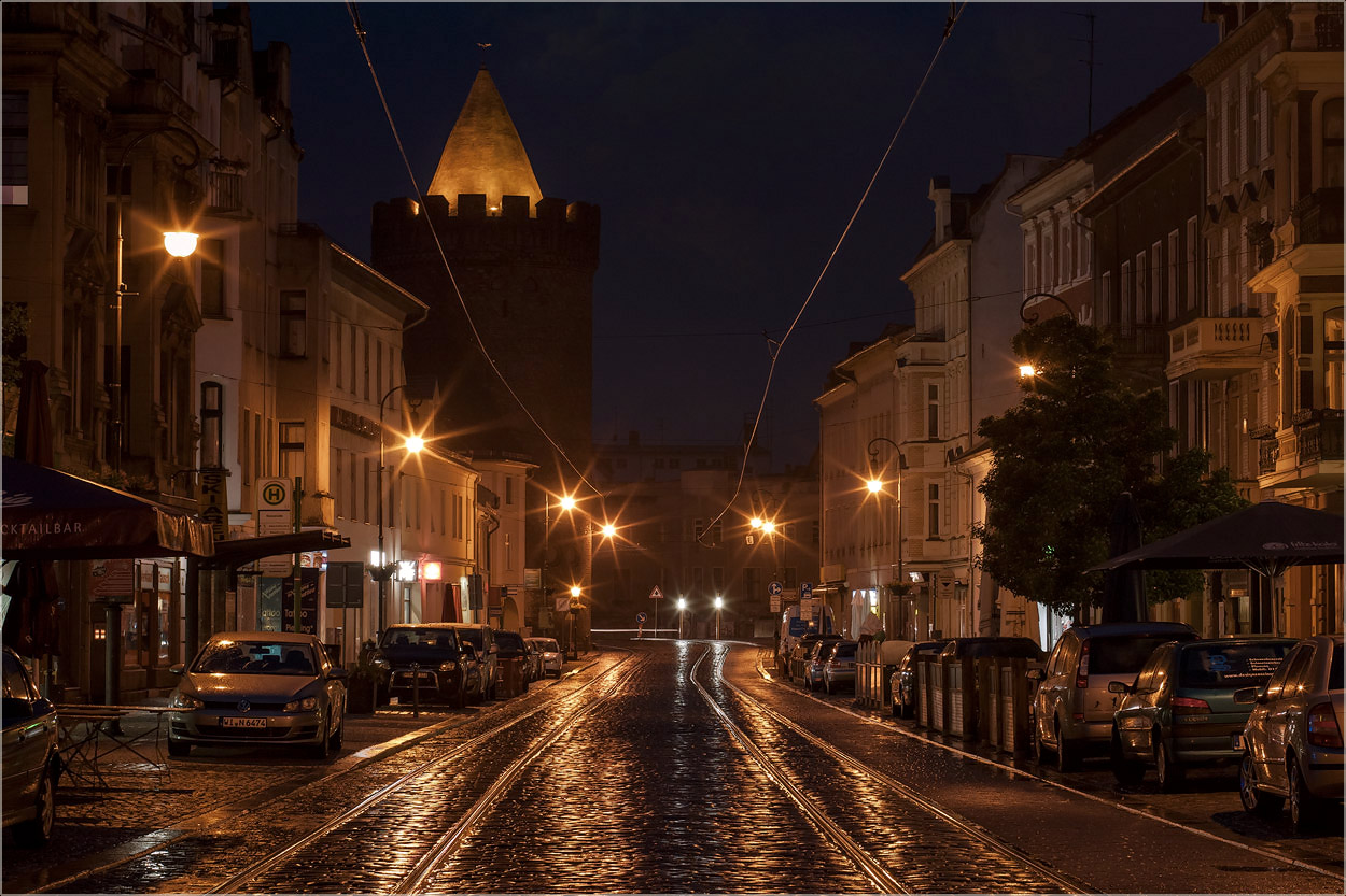 фото "Золотой дождь" метки: пейзаж, город, foto liubos, Европа, бранденбург, вечер, германия, дождь, улица