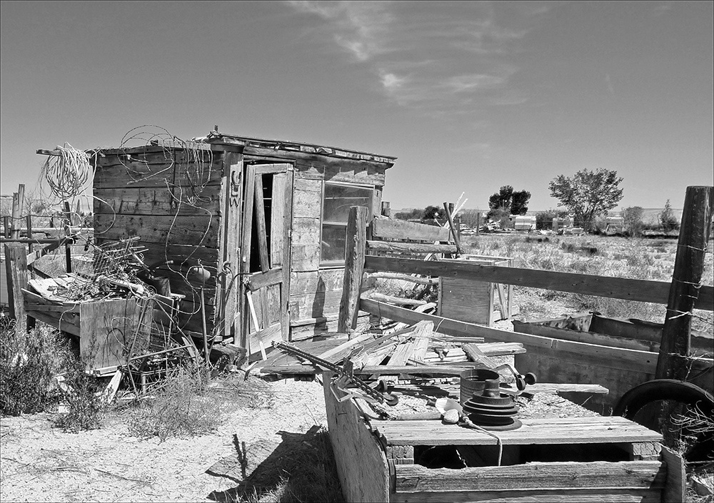 photo "The chaos" tags: black&white, 