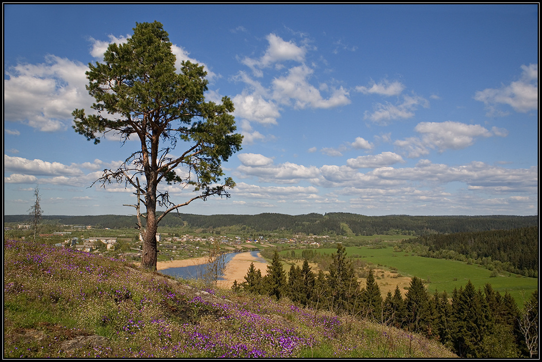 photo "View on Heljulja" tags: landscape, Karelia, clouds, май