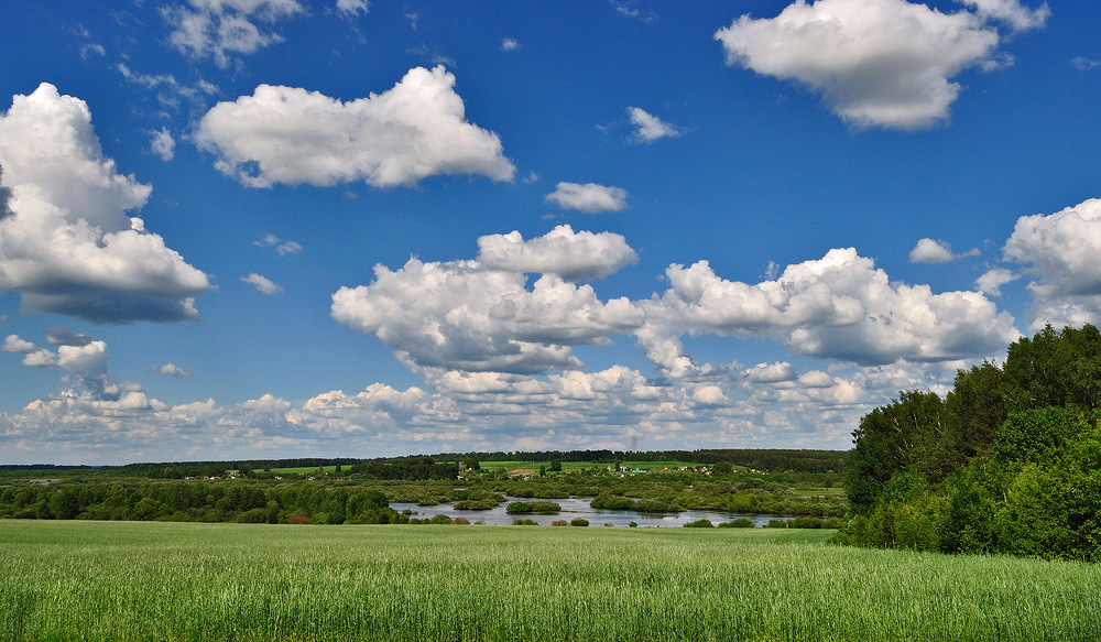 photo "***" tags: landscape, clouds, summer