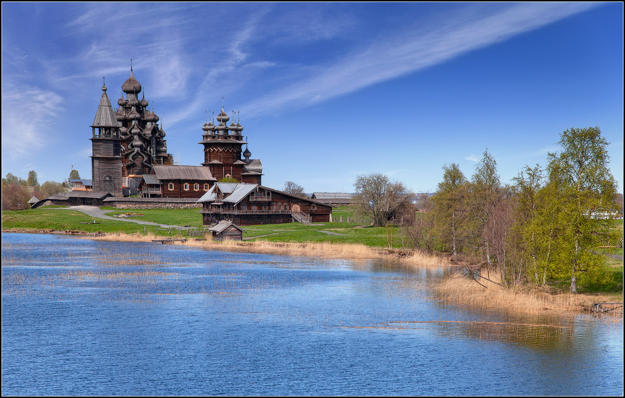 photo "Kizhi spring" tags: landscape, architecture, travel, 