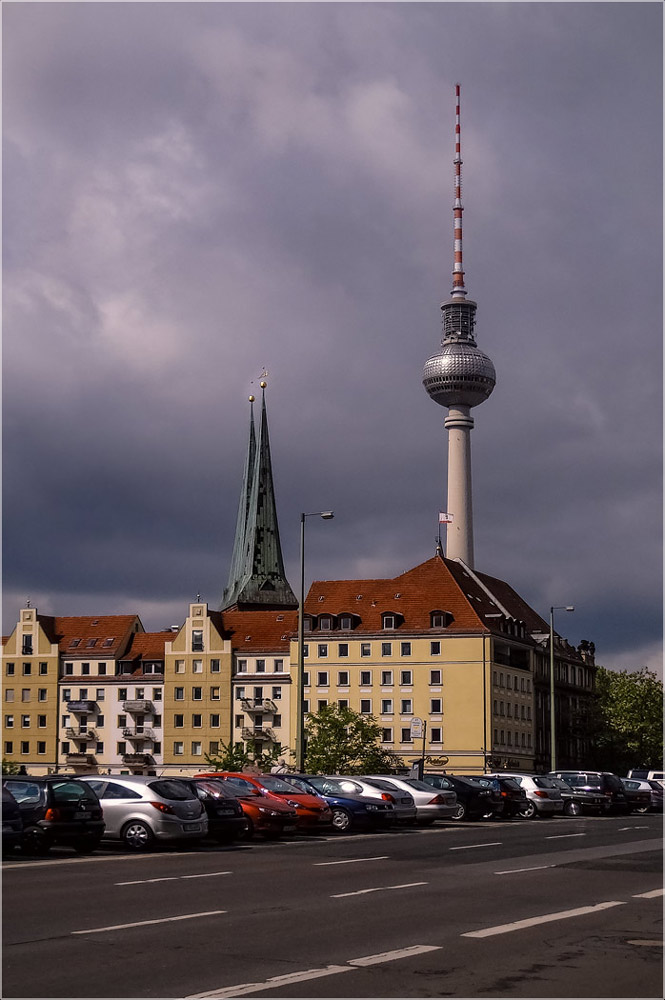 фото "Небо над Берлином" метки: пейзаж, город, foto liubos, Берлин, Европа, башня, германия