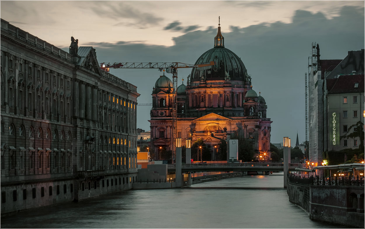 фото "Вечер на Шпрее, Берлин сегодня..." метки: пейзаж, город, Berliner Dom, foto liubos, Берлин, Европа, германия