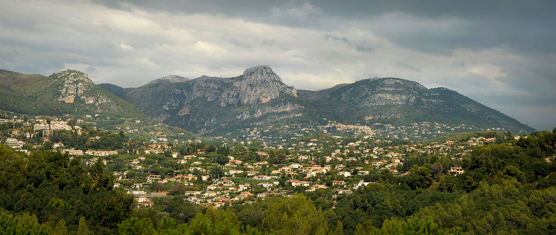 photo "View from the hill St-Paul-de-Vence" tags: nature, travel, city, 