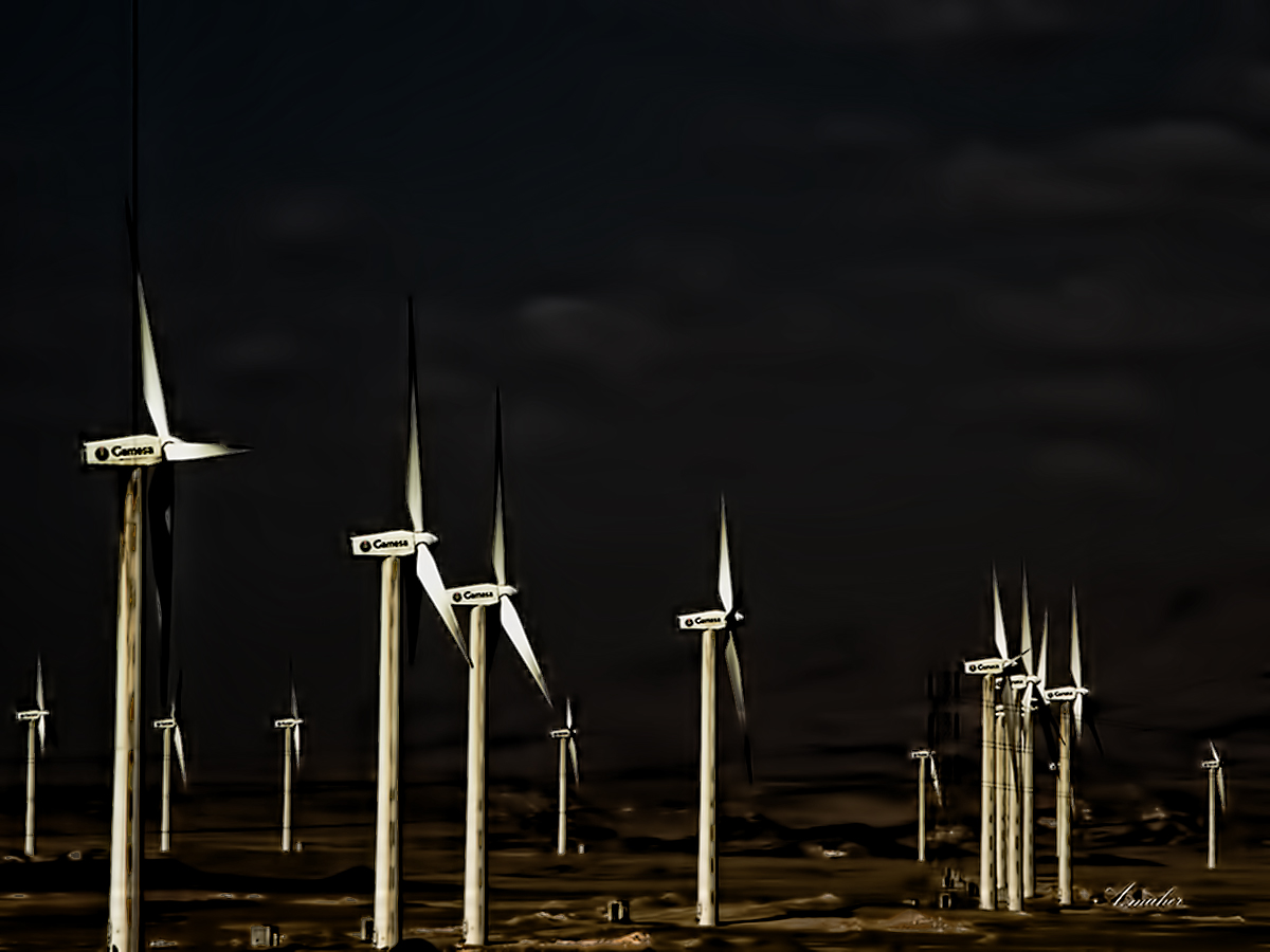photo "Wind turbine" tags: landscape, 