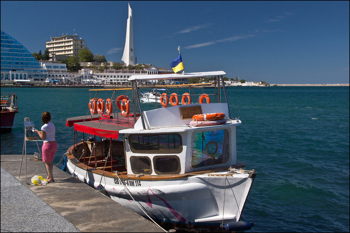 фото "У моря" метки: путешествия, Крым, Севастополь, лето