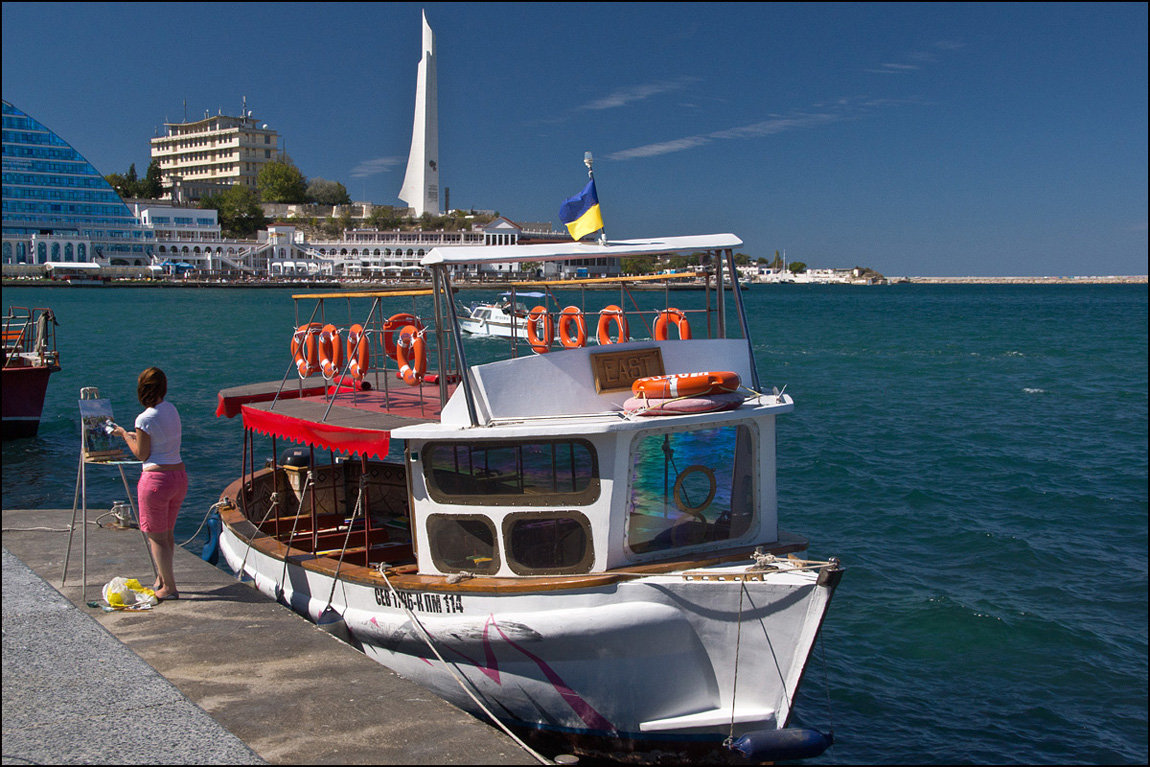 photo "By the sea" tags: travel, Crimea, summer, Севастополь