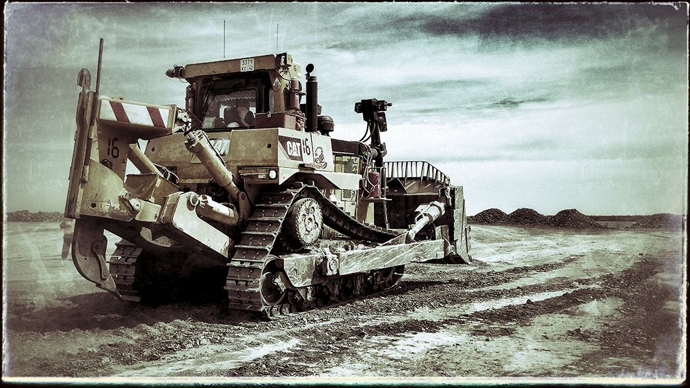 photo "bulldozer" tags: technics, landscape, 