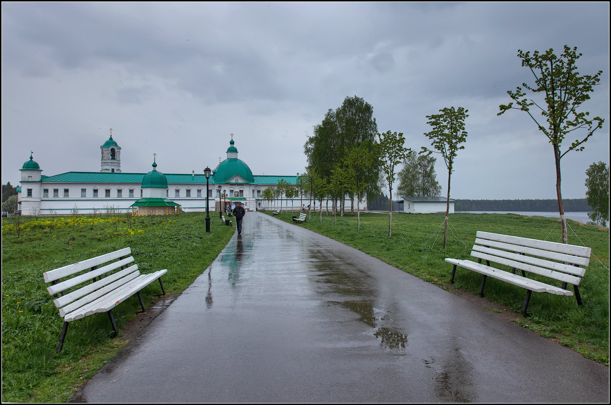 photo "Aleksandro-Svirsky monastery. Rain" tags: landscape, travel, 