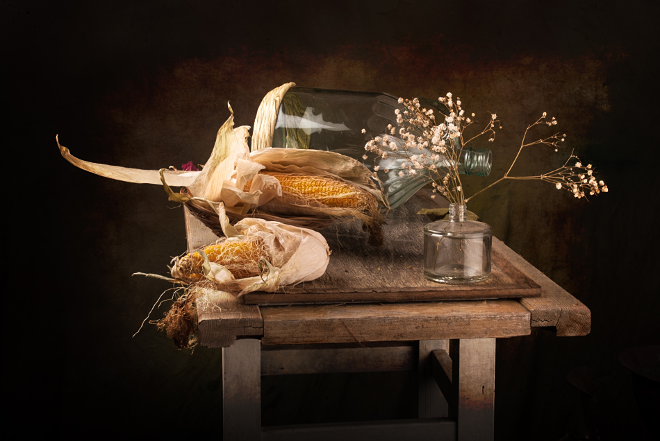 photo "With corn" tags: still life, old-time, With corn