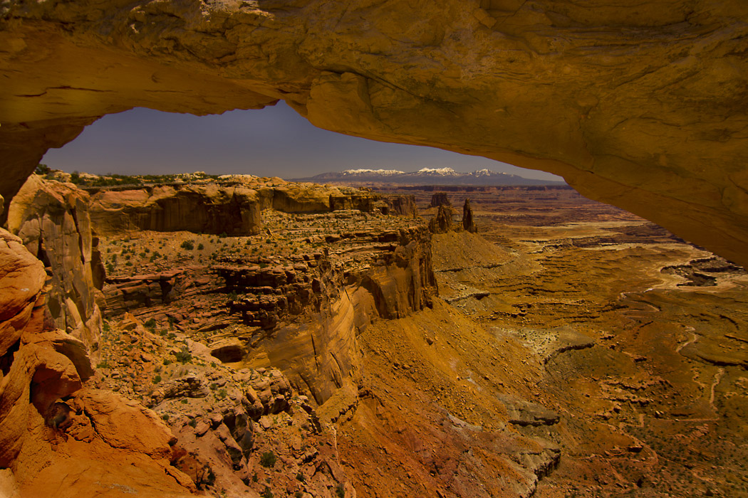 photo "Mesa Arch in Utah" tags: landscape, Canyonlands, Mesa Arch, Utah, arch, desert