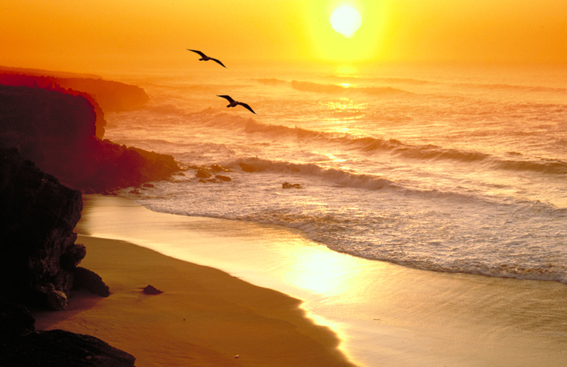 photo "Sunset" tags: landscape, nature, panoramic, Cascais, Guincho beach., portugal